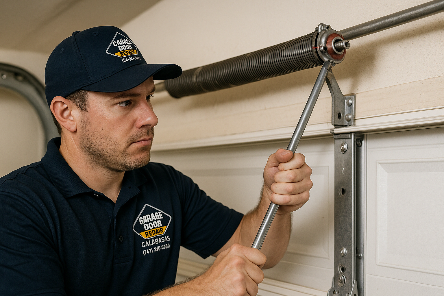 Garage Door Spring Repair service in Newark