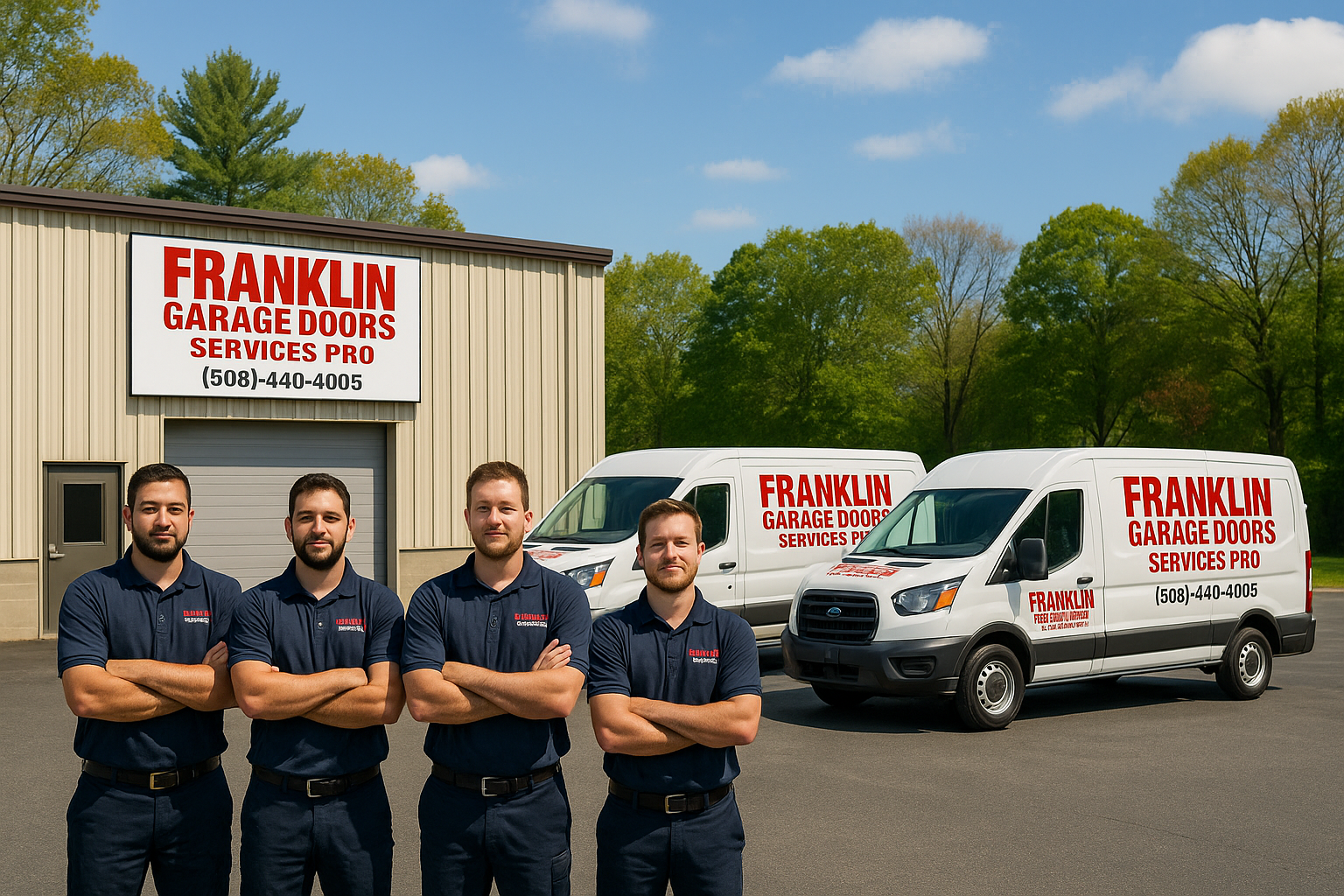 Our professional team at Amans Garage Door Repair