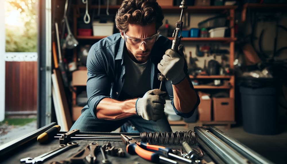 Our professional garage door panel replacement process