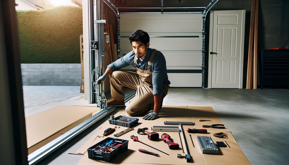 Our professional emergency garage door repair process